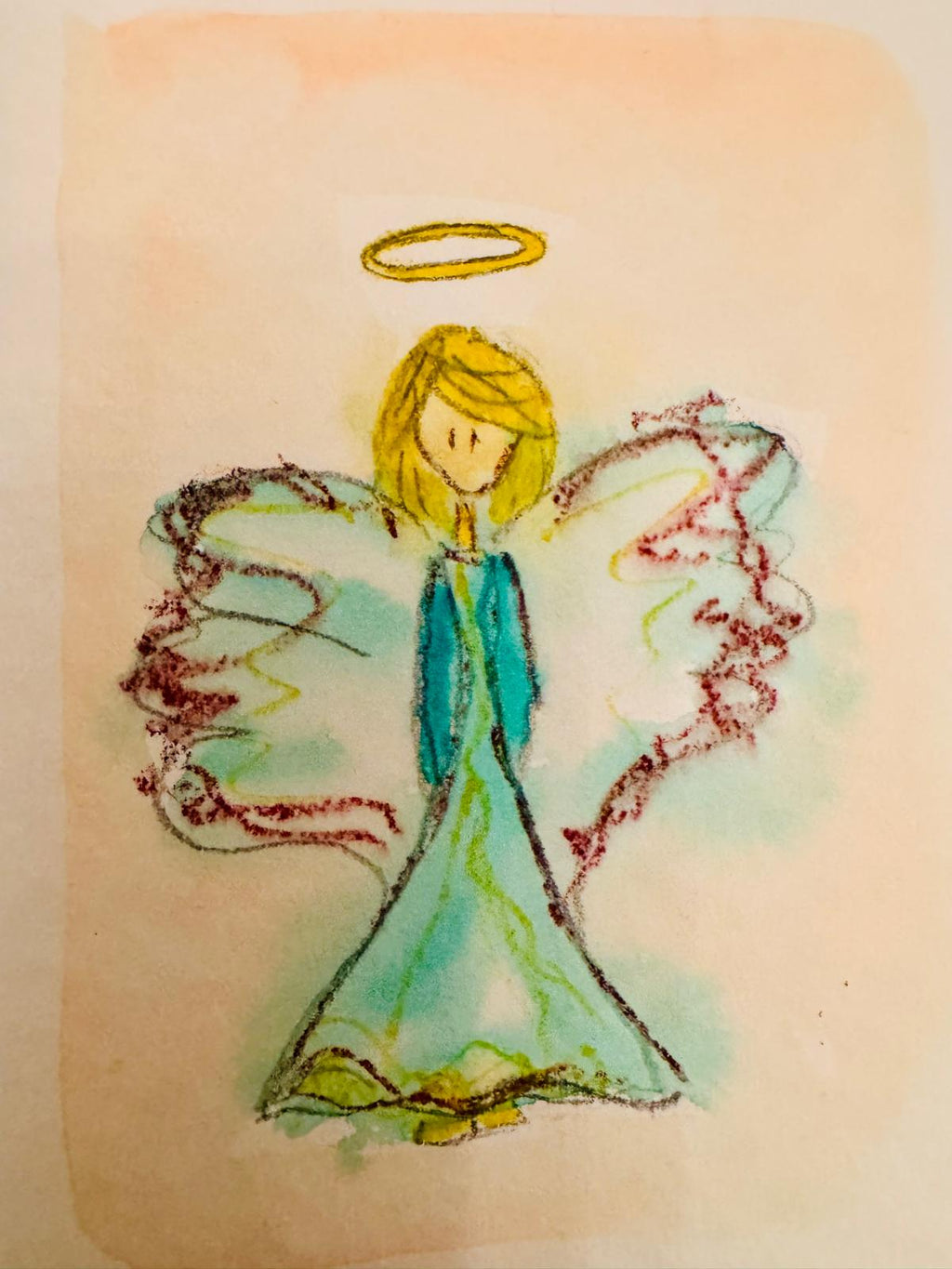 Engel mit leichtem Herzen